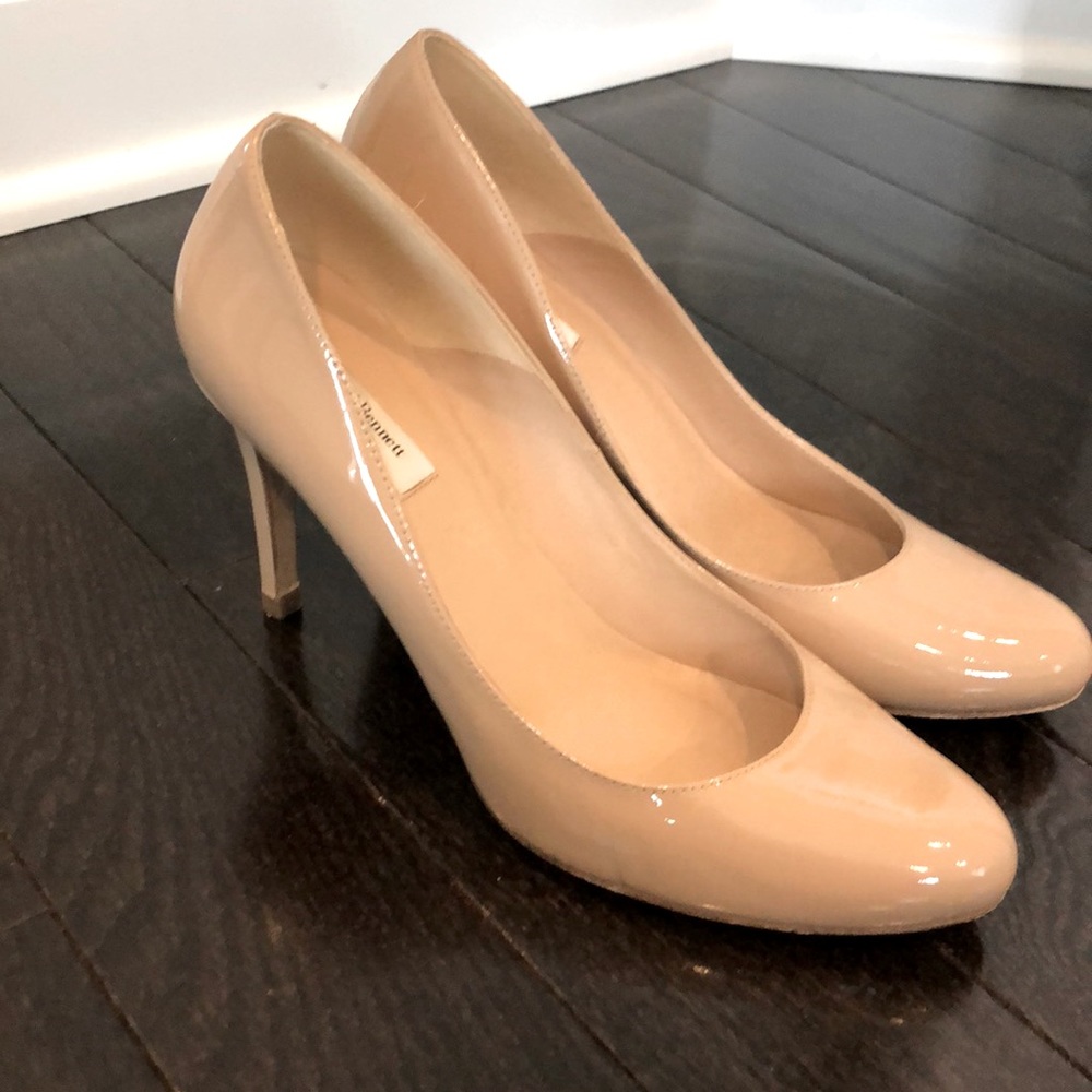 LK Bennett Stila Patent Nude Heel